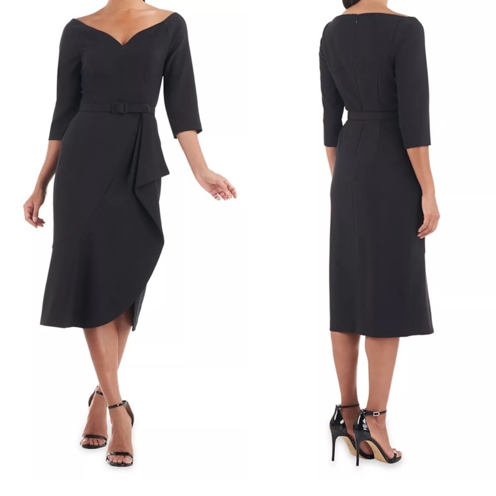 Elegant Black Women's Dress